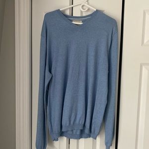 Banana Republic Cotton Cashmere V-Neck Sweater